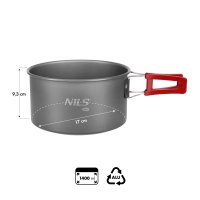 Kempingový hrniec NILS Camp NC17119 1,4L