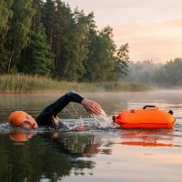 Plavecká bójka NILS Camp NC1772 3v1 oranžová