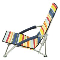 Plážové kreslo NILS NC3035 modro-žlté