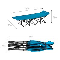 Skladacia kempingová posteľ NILS Camp NC2701 190 cm