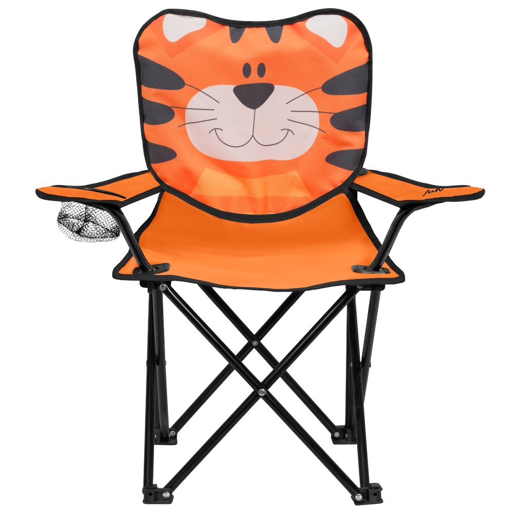 Detská skladacia stolička NILS Fun NC3305 tiger