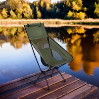 Ultraľahké skladacie kreslo NILS Camp NC3321 khaki