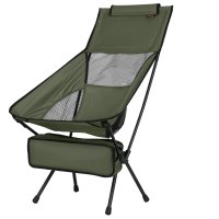 Ultraľahké skladacie kreslo NILS Camp NC3321 khaki