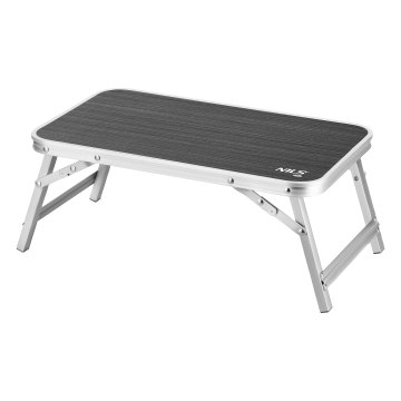 Skladací kempingový stolík NILS Camp NC3403 50x30x20 cm sivý