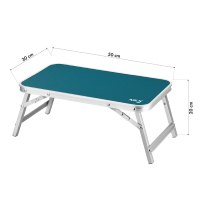 Skladací kempingový stolík NILS Camp NC3403 50x30x20 cm modrý