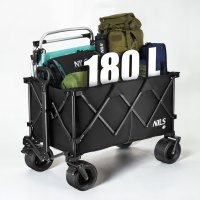 Kempingový vozík NILS Camp NC2604 XXL čierny