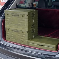 Skladací box s vekom NILS Camp NCB4004 50L zelený