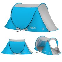 Plážový stan NILS Camp NC3043 modrý