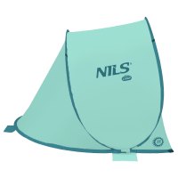 Samorozkladací plážový stan NILS Camp NC3173 mätový