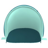 Samorozkladací plážový stan NILS Camp NC3173 mätový
