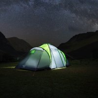 Rodinný stan NILS Camp NC6431 Highland IV zelený/sivý