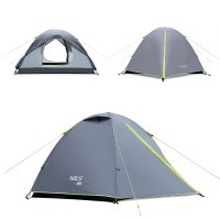 Kempingový stan NILS Camp NC6004 Explorer sivý