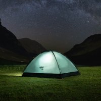 Turistický stan NILS Camp NC6033 Nightfall zelený