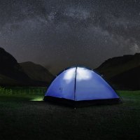 Turistický stan NILS Camp NC6033 Nightfall modrý