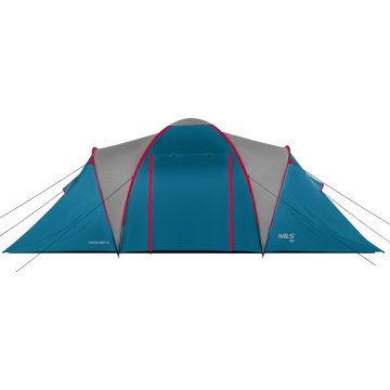 Rodinný stan NILS Camp NC6431 Highland IV modrý/svetlo sivý