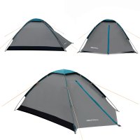 Turistický stan NILS Camp NC6033 Nightfall sivý/modrý