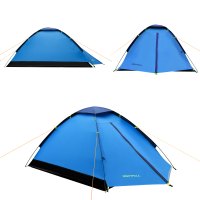 Turistický stan NILS Camp NC6033 Nightfall modrý/svetlo sivý