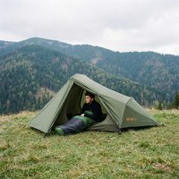 Spací vak NILS Camp NC1705 Ultralight čierny/zelený