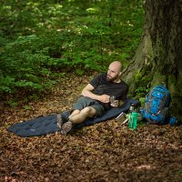 Turistická karimatka NILS Camp NC4005 tm.sivá