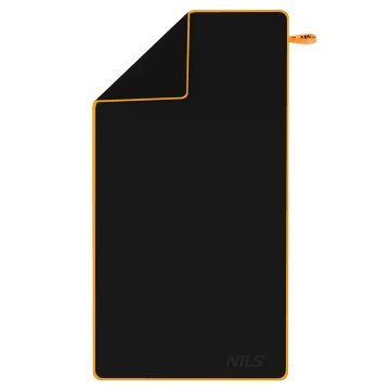 Uterák z mikrovlákna NILS NCR12 čierna/oranžová