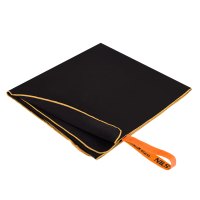 Uterák z mikrovlákna NILS aqua NAR12 čierny/oranžový