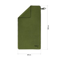 Froté uterák NILS Camp NCR15 khaki