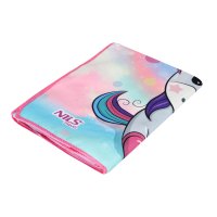 Uterák - pončo z mikrovlákna NILS aqua NAR20 Unicorn