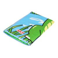 Uterák - pončo z mikrovlákna NILS aqua NAR20 Crocodile