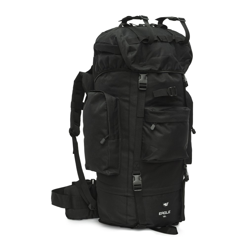 Batoh NILS Camp NC3901 Eagle čierny 70L