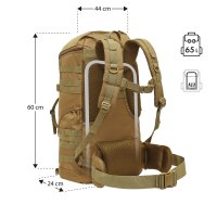 Batoh NILS Camp NC3903 Maverick hnedý 65L