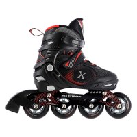 Kolieskové korčule NILS Extreme NA9080, červené