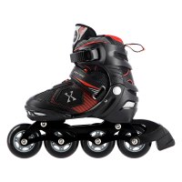 Kolieskové korčule NILS Extreme NA9080, červené