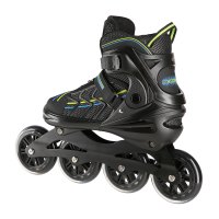 Kolieskové korčule NILS Extreme NA1128 čierno-zelené