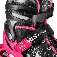 Kolieskové korčule NILS Extreme NA18137A Roxy ružové