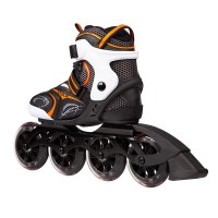 Kolieskové korčule NILS EXTREME NA 1060 S čierno-oranžové