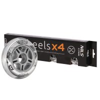 KOLIESKA NILS EXTREME PU 90x24 ČÍRE (4KS)