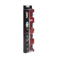 Svietiace PU kolieska NILS EXTREME 70x24 (4ks)