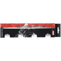 Matné kolieska NILS Extreme PU 76x24 82A s ložiskami ABEC 9, biele, 4 ks