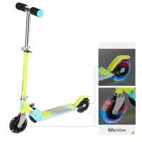 Skladacia kolobežka NILS Extreme HL776 zeleno-modrá