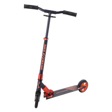 Kolobežka NILS Extreme HD145 čierná/oranžová