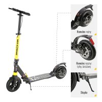 Kolobežka NILS Extreme HM208T cierna