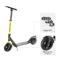 Kolobežka NILS Extreme HM208T cierna