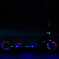 Skladacia kolobežka NILS Extreme HD025 LED fialová