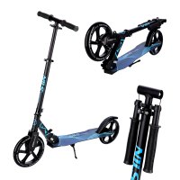 Skladacia kolobežka NILS Extreme HM2309 čierna-modrá