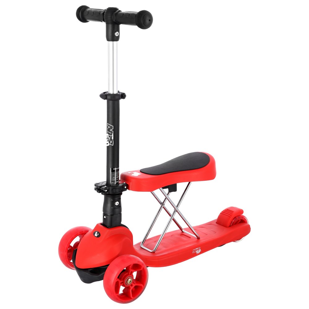 Detská kolobežka NILS Fun HLB12 2v1 červená