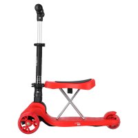 Detská kolobežka NILS Fun HLB12 2v1 červená