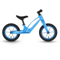 Detské odrážadlo NILS Fun RB901 s 12" pumpovanými kolesami a LED modré
