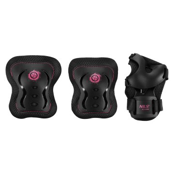 Súprava chráničov NILS Extreme H320 Fly ružová