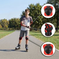 Súprava chráničov NILS Extreme H210 červená