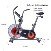 Air Bike HMS Premium MP8880